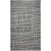 Rizzy Home Bixby Gray BX01GR 5 ft. X 7 ft. 6 in. Rectangle Rug