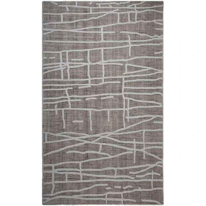 Rizzy Home Bixby Tan BX01TN 5 ft. X 7 ft. 6 in. Rectangle Rug