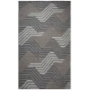 Rizzy Home Bixby Gray BX03GR 5 ft. X 7 ft. 6 in. Rectangle Rug