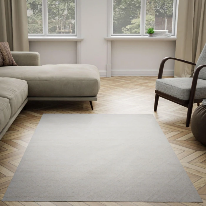 Rizzy Home Bixby Ivory BX04IV 5 ft. X 7 ft. 6 in. Rectangle Rug