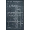 Rizzy Home Bixby Blue BX05BL 5 ft. X 7 ft. 6 in. Rectangle Rug