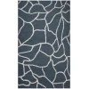 Rizzy Home Bixby Blue BX06BL 7 ft. 9 in. X 9 ft. 9 in. Rectangle Rug