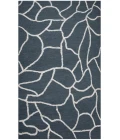 Rizzy Home Bixby Blue BX06BL 5 ft. X 7 ft. 6 in. Rectangle Rug