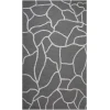 Rizzy Home Bixby Gray BX06GR 5 ft. X 7 ft. 6 in. Rectangle Rug