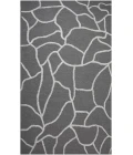 Rizzy Home Bixby Gray BX06GR 5 ft. X 7 ft. 6 in. Rectangle Rug