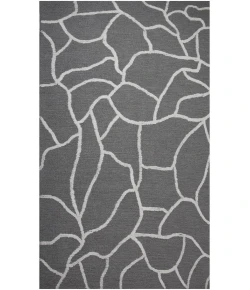 Rizzy Home Bixby Gray BX06GR 5 ft. X 7 ft. 6 in. Rectangle Rug
