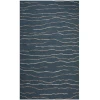 Rizzy Home Bixby Blue BX07BL 5 ft. X 7 ft. 6 in. Rectangle Rug