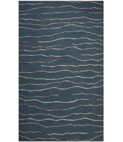 Rizzy Home Bixby Blue BX07BL 5 ft. X 7 ft. 6 in. Rectangle Rug