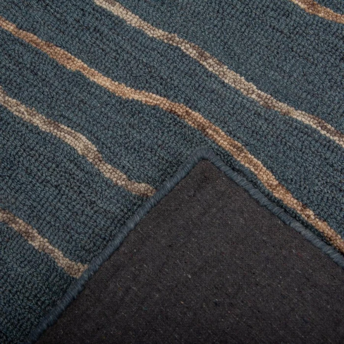 Rizzy Home Bixby Blue BX07BL 5 ft. X 7 ft. 6 in. Rectangle Rug