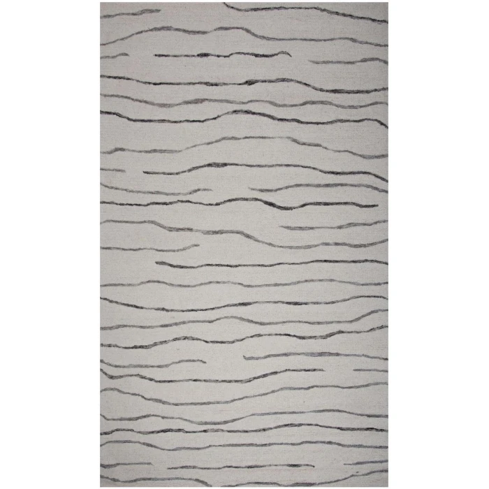 Rizzy Home Bixby Ivory BX07IV 7 ft. 9 in. X 9 ft. 9 in. Rectangle Rug