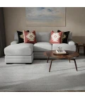 Rizzy Home Bixby Ivory BX08IV 7 ft. 9 in. X 9 ft. 9 in. Rectangle Rug