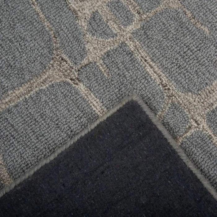 Rizzy Home Bixby Gray BX09GR 5 ft. X 7 ft. 6 in. Rectangle Rug