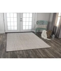 Rizzy Cable CBA698 Gray Area Rug