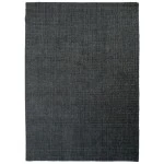 Rizzy Home Cable Charcoal CBA700 5 ft. X 7 ft. 6 in. Rectangle Rug