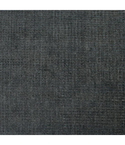 Rizzy Home Cable Charcoal CBA700 5 ft. X 7 ft. 6 in. Rectangle Rug