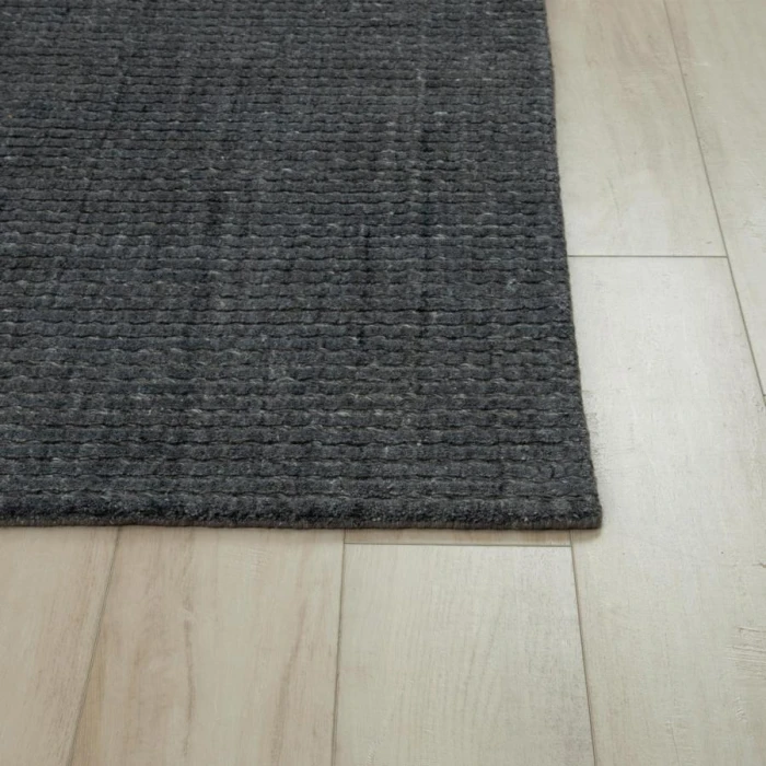 Rizzy Home Cable Charcoal CBA700 7 ft. 6 in. X 9 ft. 6 in. Rectangle Rug