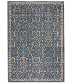 Rizzy Home Centra Blue CET724 8 ft. X 10 ft. Rectangle Rug