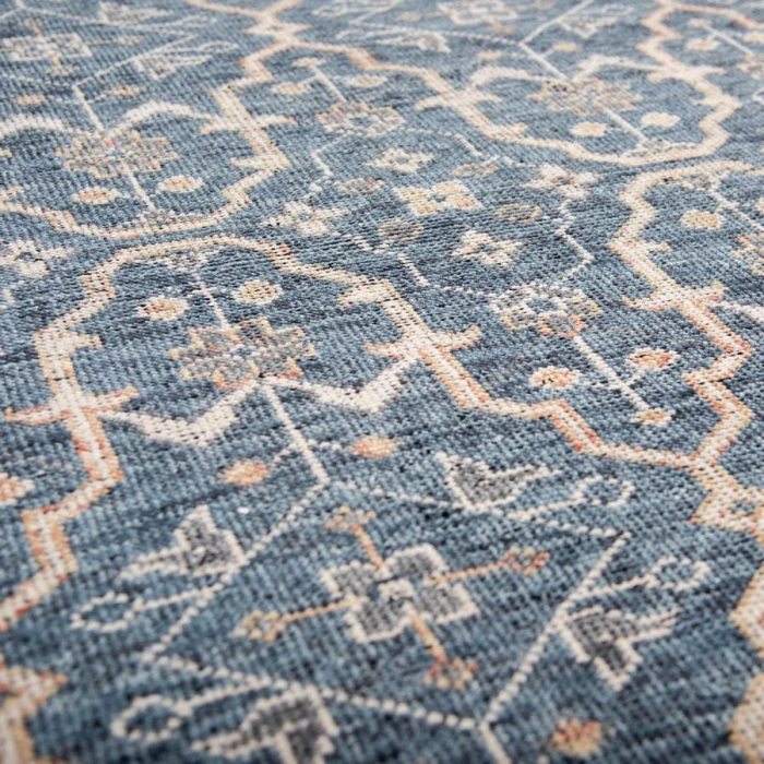 Rizzy Home Centra Blue CET724 9 ft. X 12 ft. Rectangle Rug
