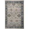 Rizzy Home Centra Gray/Blue CET725 8 ft. X 10 ft. Rectangle Rug