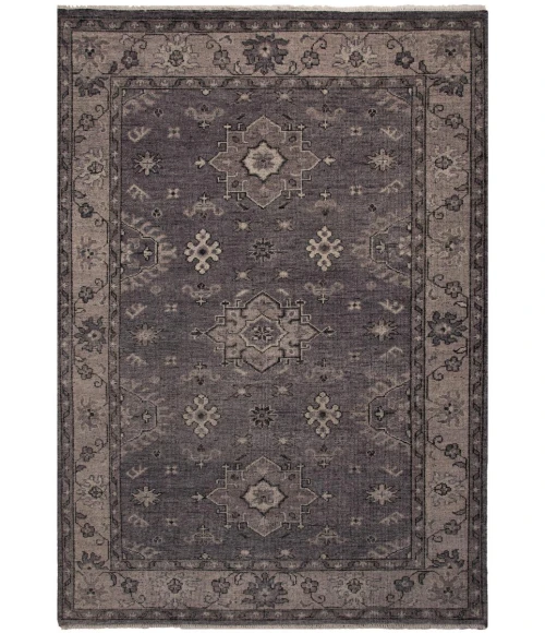 Rizzy Home Centra Gray CET726 8 ft. X 10 ft. Rectangle Rug