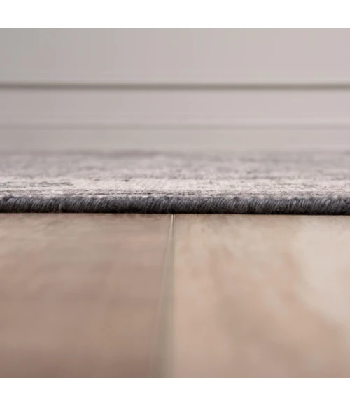 Rizzy Home Centra Gray CET726 8 ft. X 10 ft. Rectangle Rug