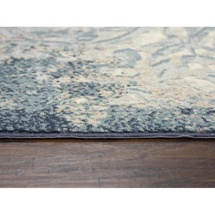 Rizzy Chelsea Area Rug CHS101 5'3" x 7'6" Teal/Blue