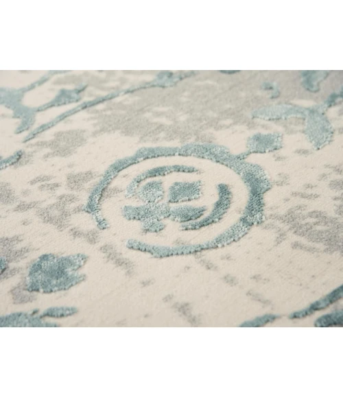 Rizzy Chelsea Area Rug CHS103 7'10" x 9'10" Gray/Blue