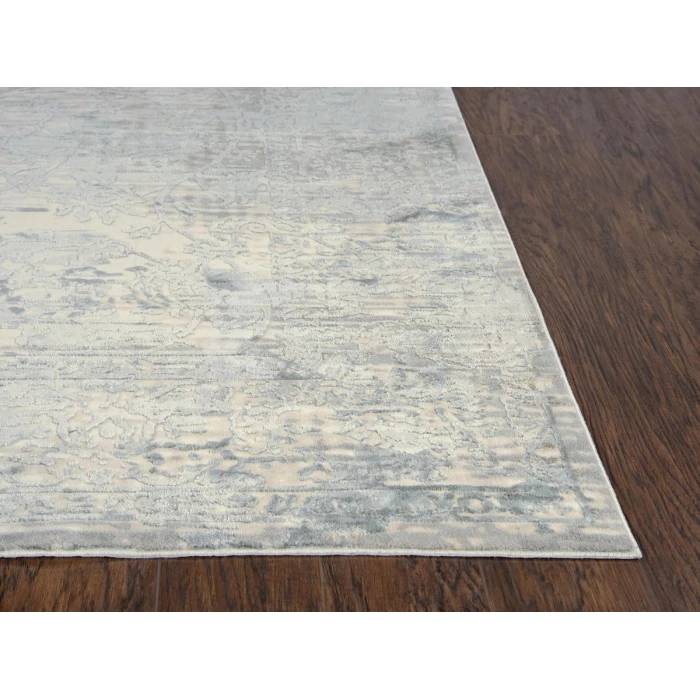 Rizzy Chelsea Area Rug CHS104 3'11" x 5'6" Gray/Cream