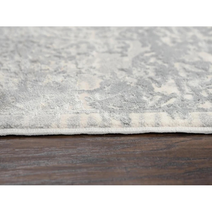 Rizzy Chelsea Area Rug CHS104 3'11" x 5'6" Gray/Cream