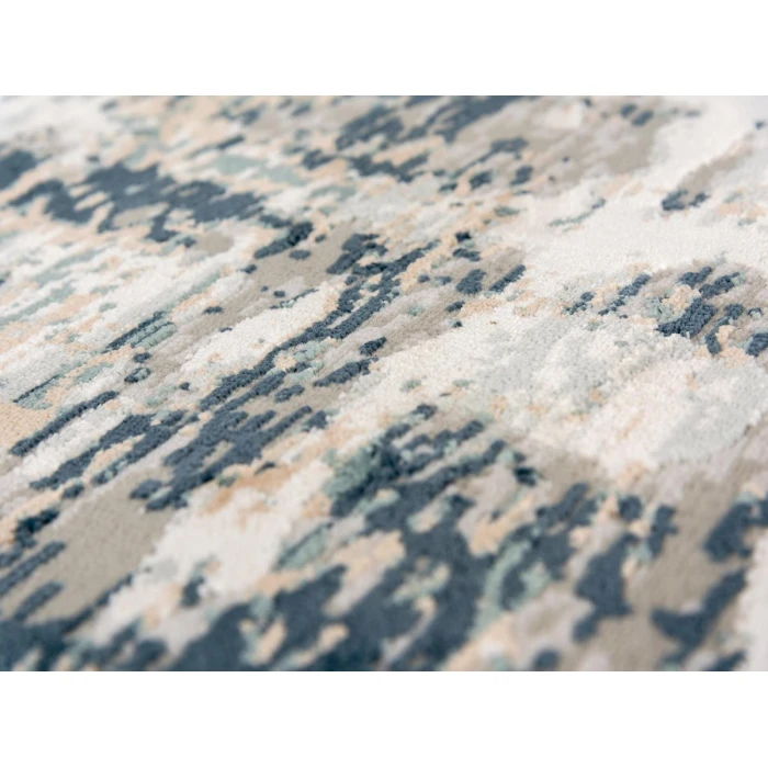 Rizzy Chelsea Area Rug CHS105 8'6" x 11'10" Ivory / Teal