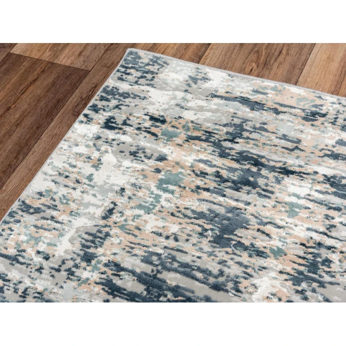 Rizzy Chelsea Area Rug CHS105 8'6" x 11'10" Ivory / Teal