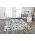 Rizzy Chelsea Area Rug CHS105 8'6" x 11'10" Ivory / Teal
