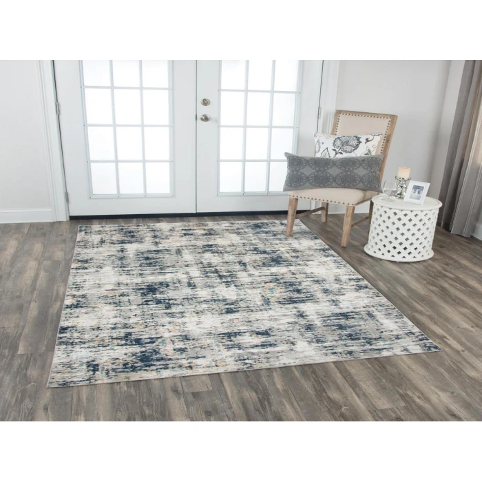 Rizzy Chelsea Area Rug CHS105 8'6" x 11'10" Ivory / Teal
