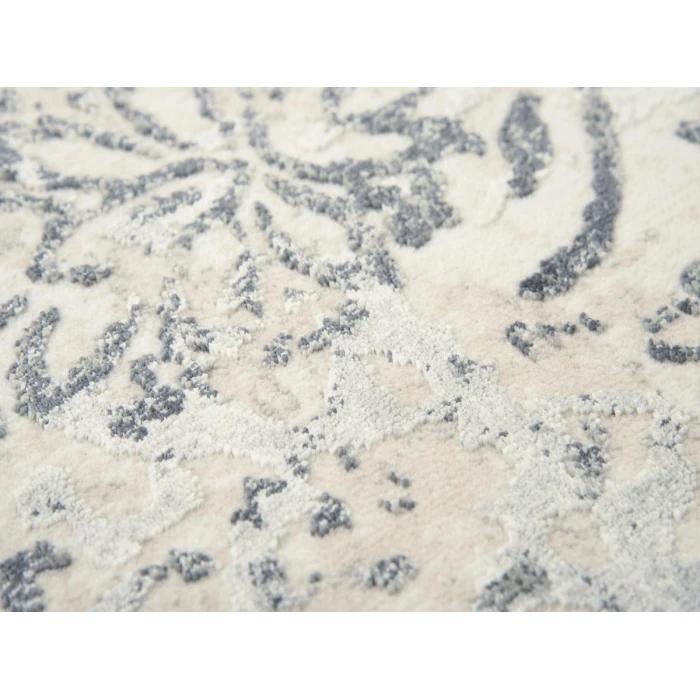 Rizzy Chelsea Area Rug CHS109 3'11" x 5'6" Ceam/Gray