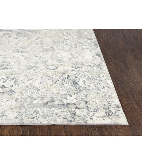 Rizzy Chelsea Area Rug CHS109 3'11" x 5'6" Ceam/Gray