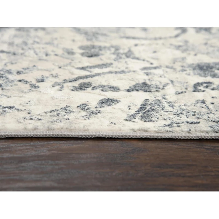 Rizzy Chelsea Area Rug CHS109 3'11" x 5'6" Ceam/Gray