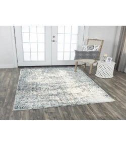 Rizzy Home Chelsea CHS111 Cream / Gray Area Rug 7 ft. 10 in. X 9 ft. 10 in. Rectangle