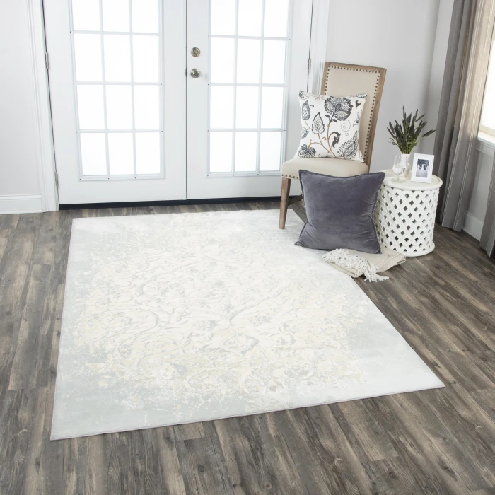 Rizzy Chelsea Area Rug CHS102 3'11" x 5'6" Cream/Beige
