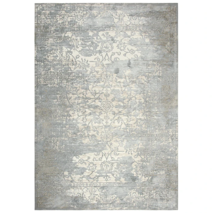 Rizzy Chelsea Area Rug CHS104 3'11" x 5'6" Gray/Cream