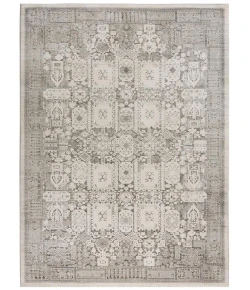 Rizzy Home Calabria CLA796 Neutral Area Rug 5 ft. 3 in. X 7 ft. 6 in. Rectangle