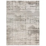 Rizzy Home Calabria CLA799 Neutral Area Rug 6 ft. 7 in. X 9 ft. 6 in. Rectangle