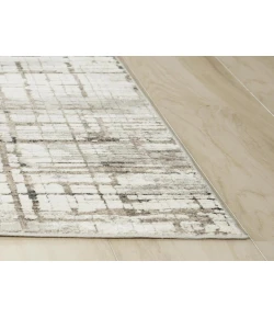 Rizzy Home Calabria CLA799 Neutral Area Rug 6 ft. 7 in. X 9 ft. 6 in. Rectangle