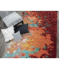 Rizzy Connie Post  Area Rug CNP101 5' x 8' Orange