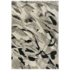 Rizzy Home Connie Post CNP103 Brown / Beige Area Rug 5 ft. X 8 ft. Rectangle