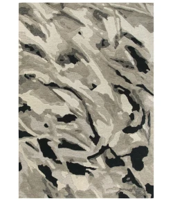 Rizzy Home Connie Post CNP103 Brown / Beige Area Rug 5 ft. X 8 ft. Rectangle