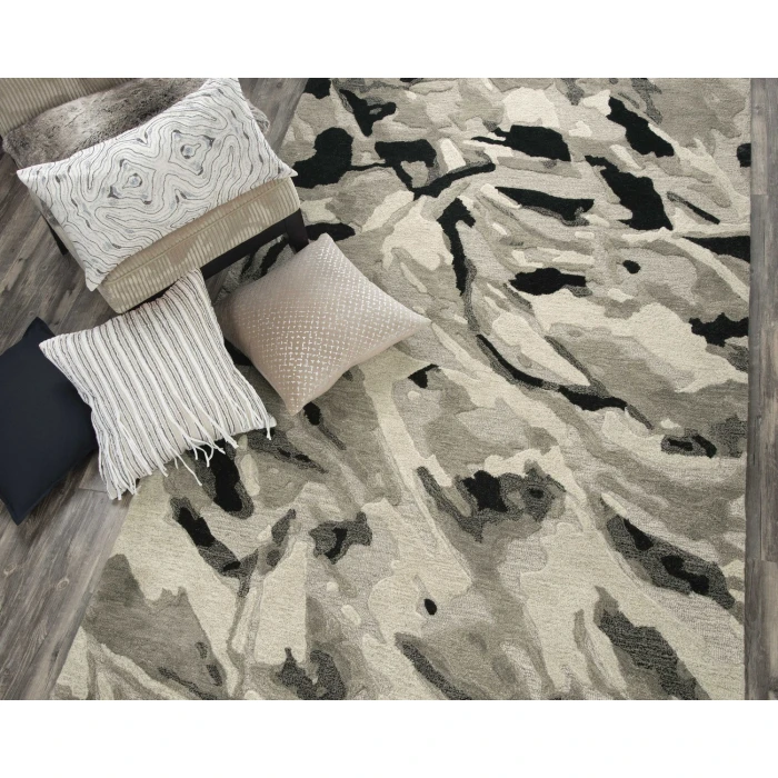 Rizzy Connie Post  Area Rug CNP103 5' x 8' Brown/Beige