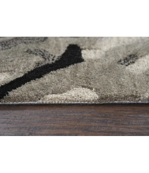 Rizzy Connie Post  Area Rug CNP103 5' x 8' Brown/Beige