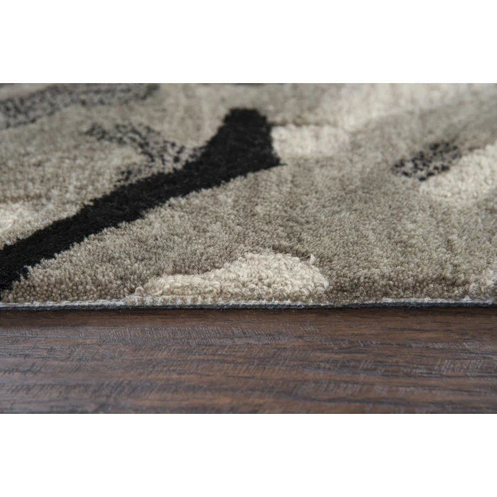 Rizzy Connie Post  Area Rug CNP103 5' x 8' Brown/Beige