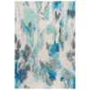 Rizzy Home Connie Post CNP104 Beige / Blue Area Rug 8 ft. X 10 ft. Rectangle