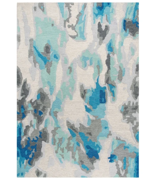 Rizzy Connie Post  Area Rug CNP104 8' x 10' Beige/Blue